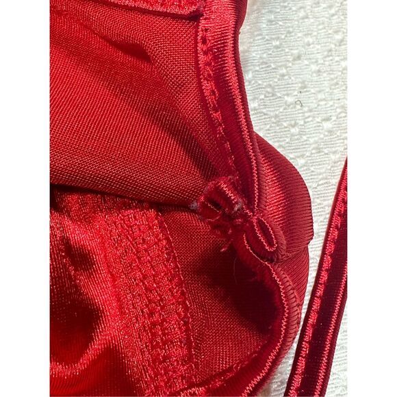 Princess Polly size 0 red satin corset style top *read notes* - Picture 10 of 12